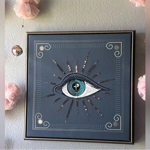 Embroidery Evil Mystic Eye Wall Art